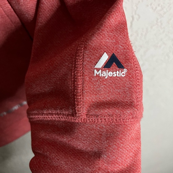 EUC Majestic Washington Nationals Athletic Jacket Medium - Picture 6 of 7